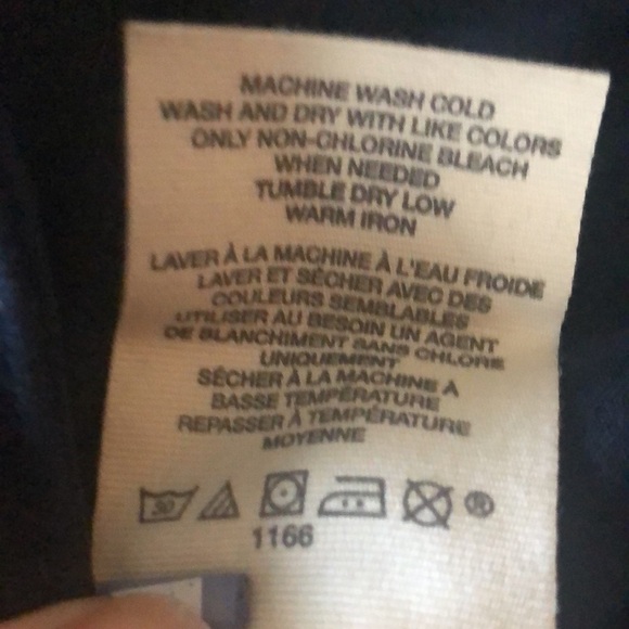 Gap VTG Y2K Limited Edition Wide Leg Flare Sailor Jean 29X30 Navy Cotton Stretch - Picture 7 of 10